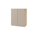 Горен шкаф с две врати и рафт 600