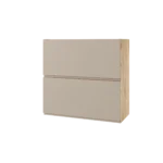 Горен шкаф с две клапващи врати 750