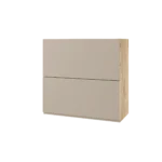 Горен шкаф с две чупещи врати 750