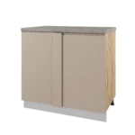 Долен глух шкаф с врата и рафт 950