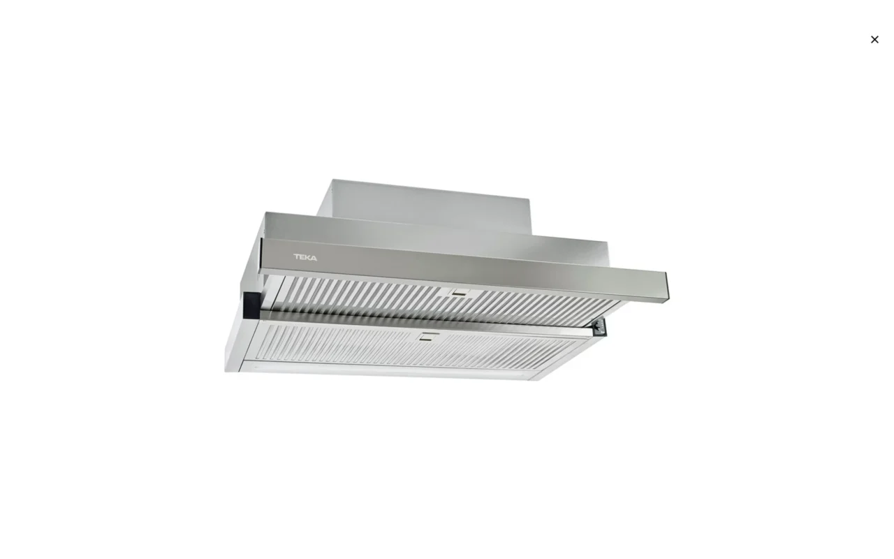 Телескопичен абсорбатор за вграждане, двигател EcoPower A, 60 см 730 м³/ч