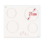 Стъклокерамичен плот с 4 готварски зони