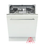 Съдомиялна за вграждане, 15 комплекта, 60 см